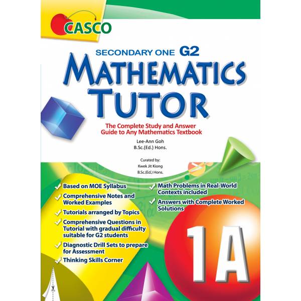 Secondary 1A Mathematics Tutor (G2)