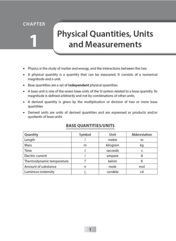 Key Guide O-Level Physics – Revision Notes & Practice