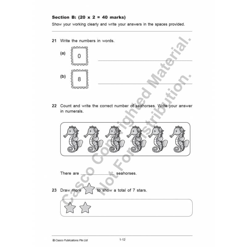 Primary 1 Examination Questions Topical Mathematics (Pack) - 2nd Edition