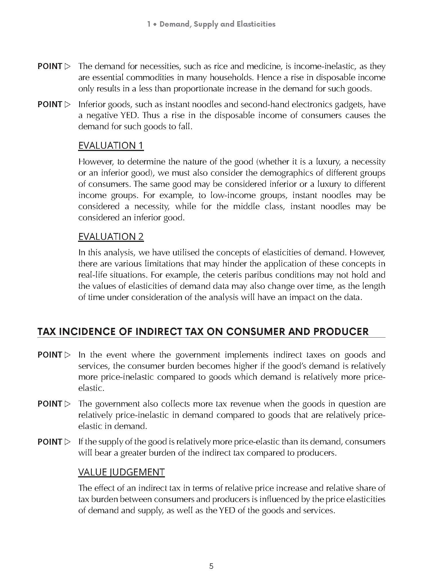 A-Level - Complete Guide to GCE A-Level Economics Evaluation Points