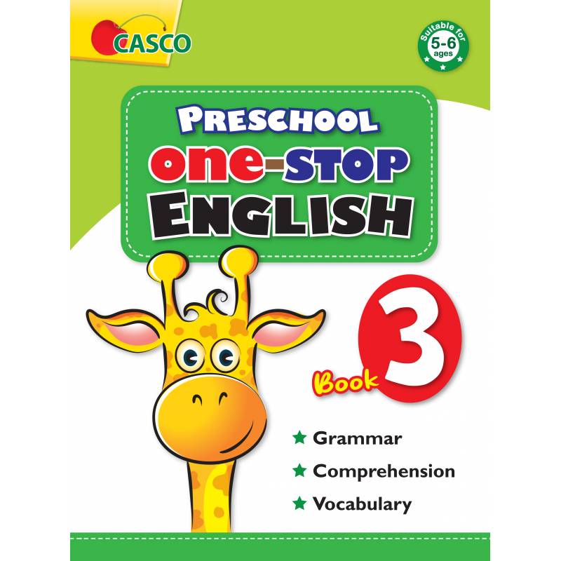 Preschool One-Stop English Book 3 – Popular Book Company Pte Ltd