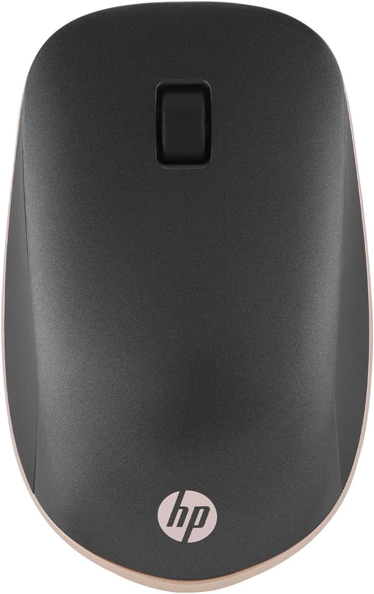 HP 410 Slim Wireless Mouse, Black (Model Number: 4M0X5AA#UUF), Bluetooth5, iPad, ChromeOS, Mac