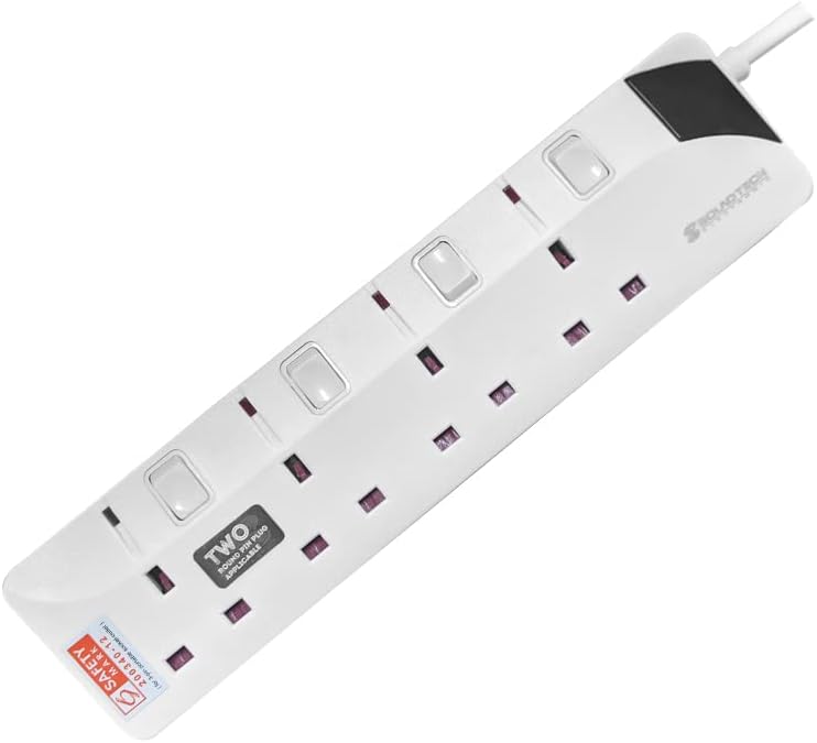 SOUNDTEOH 4WAY EXTENSION SOCKET W/6M CABLE PS-004/6M