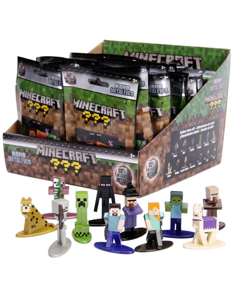 Jada Toys Tartarughe Ninja – Multi Pack Nanofigs In Metallo, Onda 1 – Set Di 18 Statuette Da Collezione, Alte 4 Cm - copertina