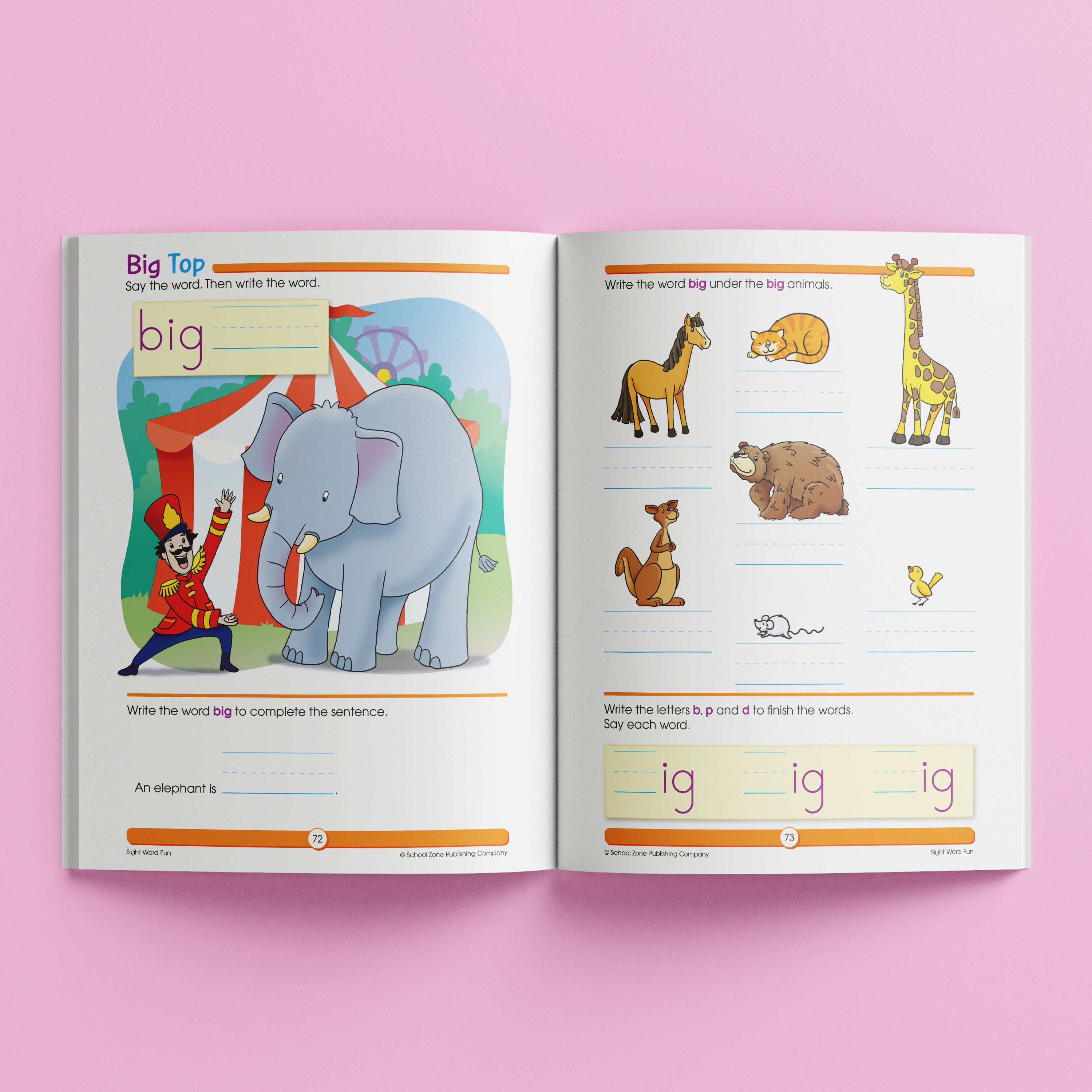 Giant Workbook Learn to Write