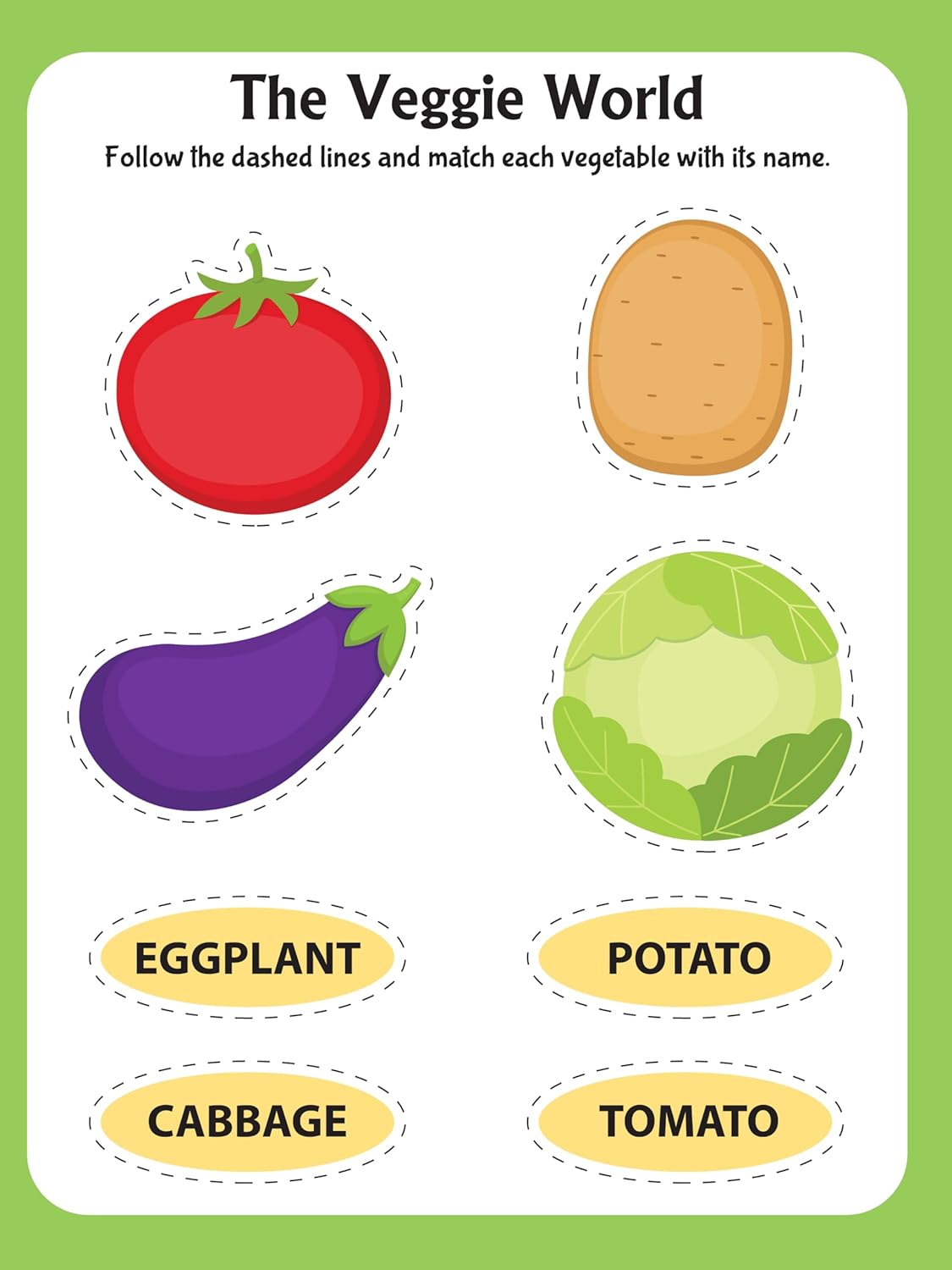 Scissors Skills Activity Book - Tasty Foods