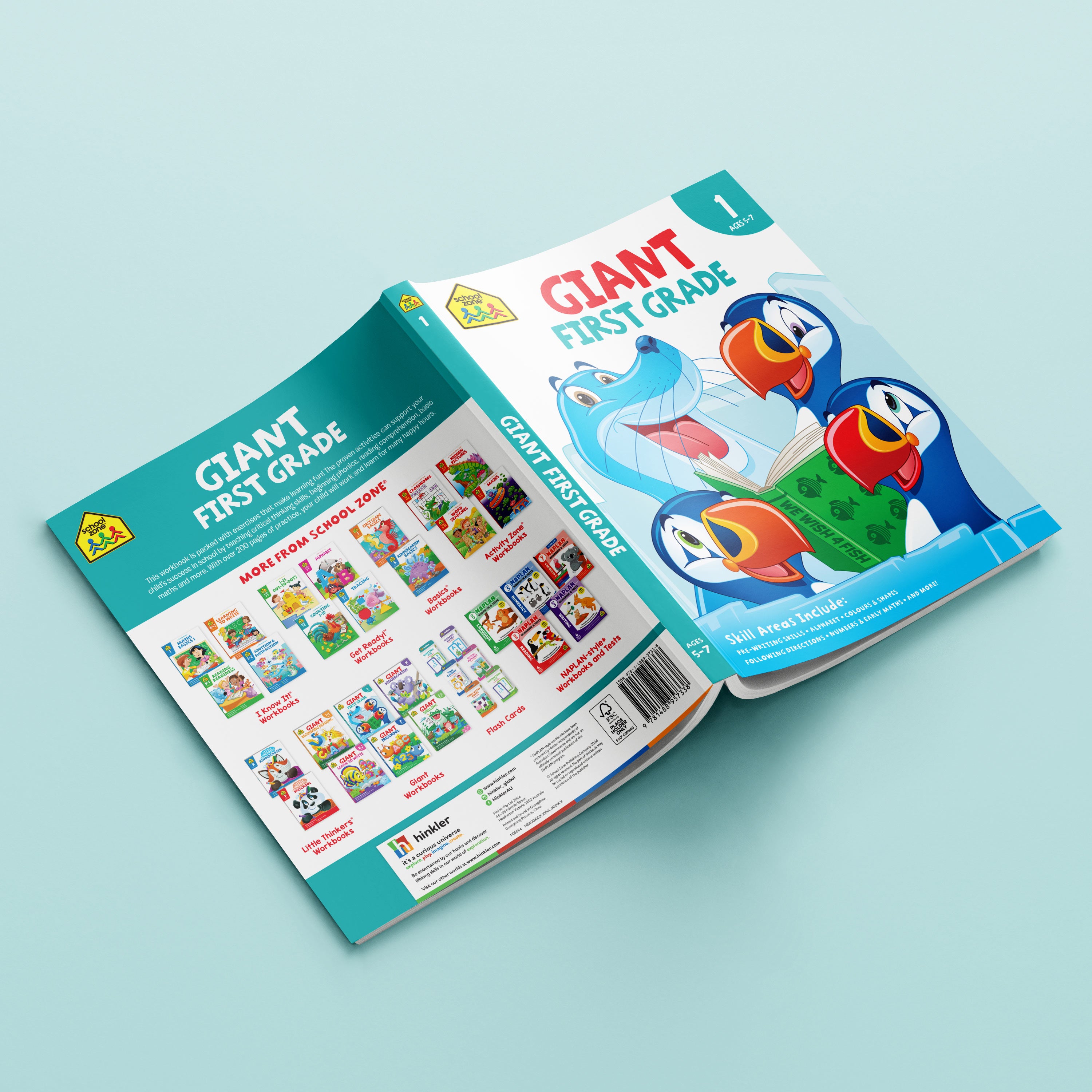 Giant Workbook First Grade