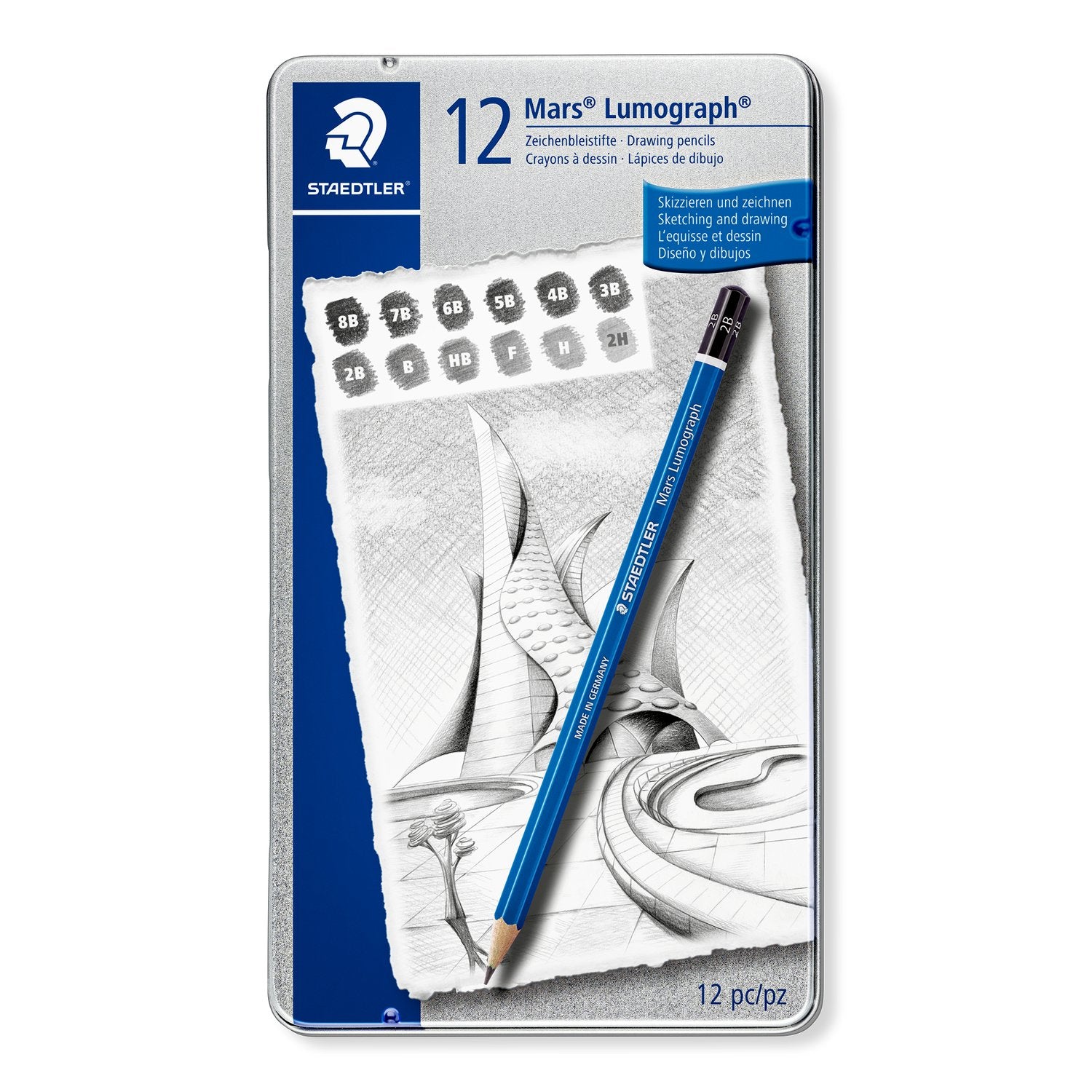 Staedtler 100 G12 Mars Lumograph Pencil – Popular Book Company Pte Ltd