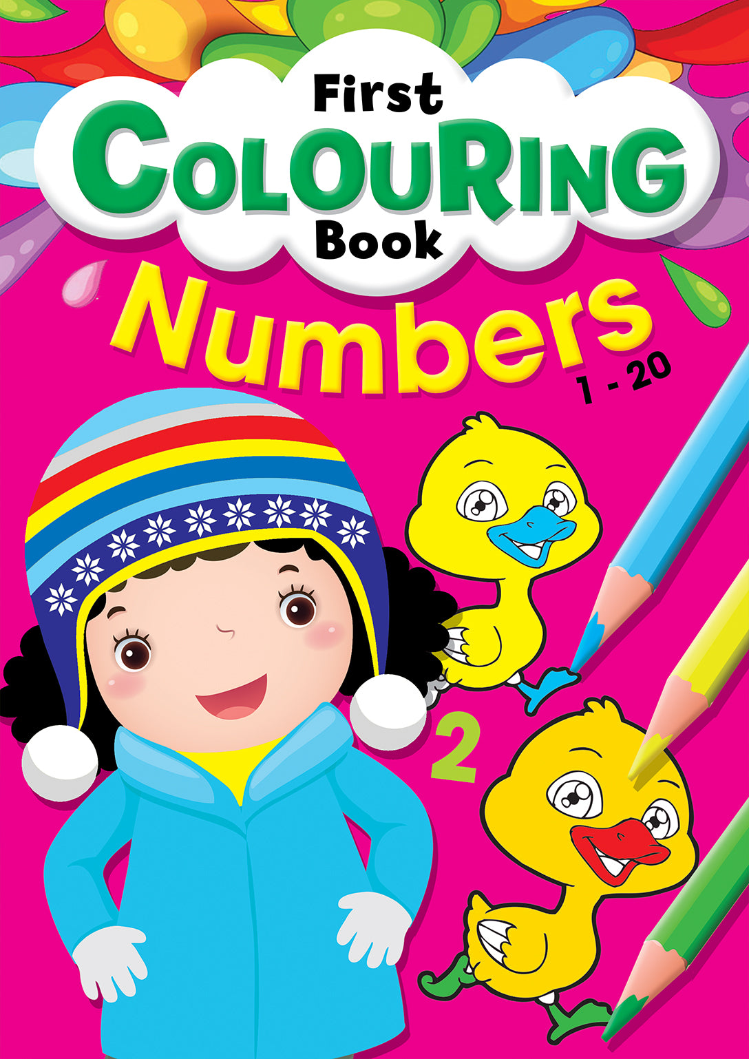 First Colouring: Number 1-20