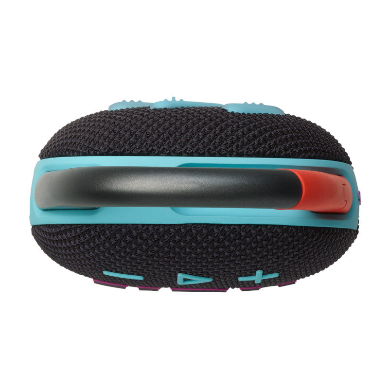 JBL Clip 5 Portable Bluetooth Speaker - Black Orange