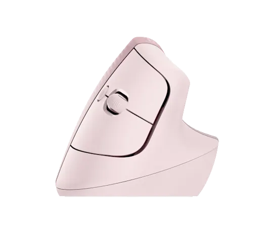 Logitech LIFT Vertical Ergonomic Mouse Rose