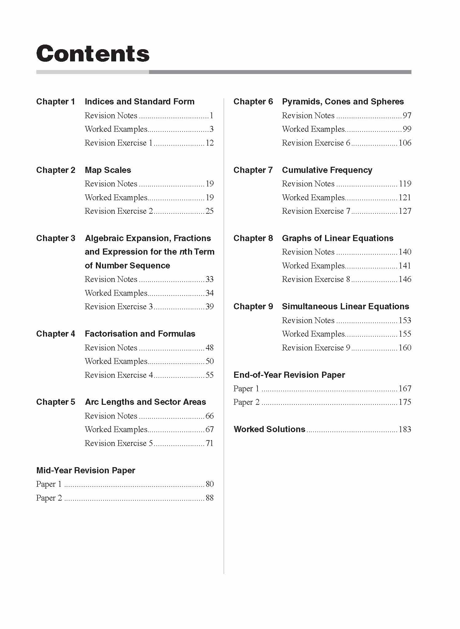 Secondary 3 Normal Technical(G1) Maths Topical Revision-4th Edition
