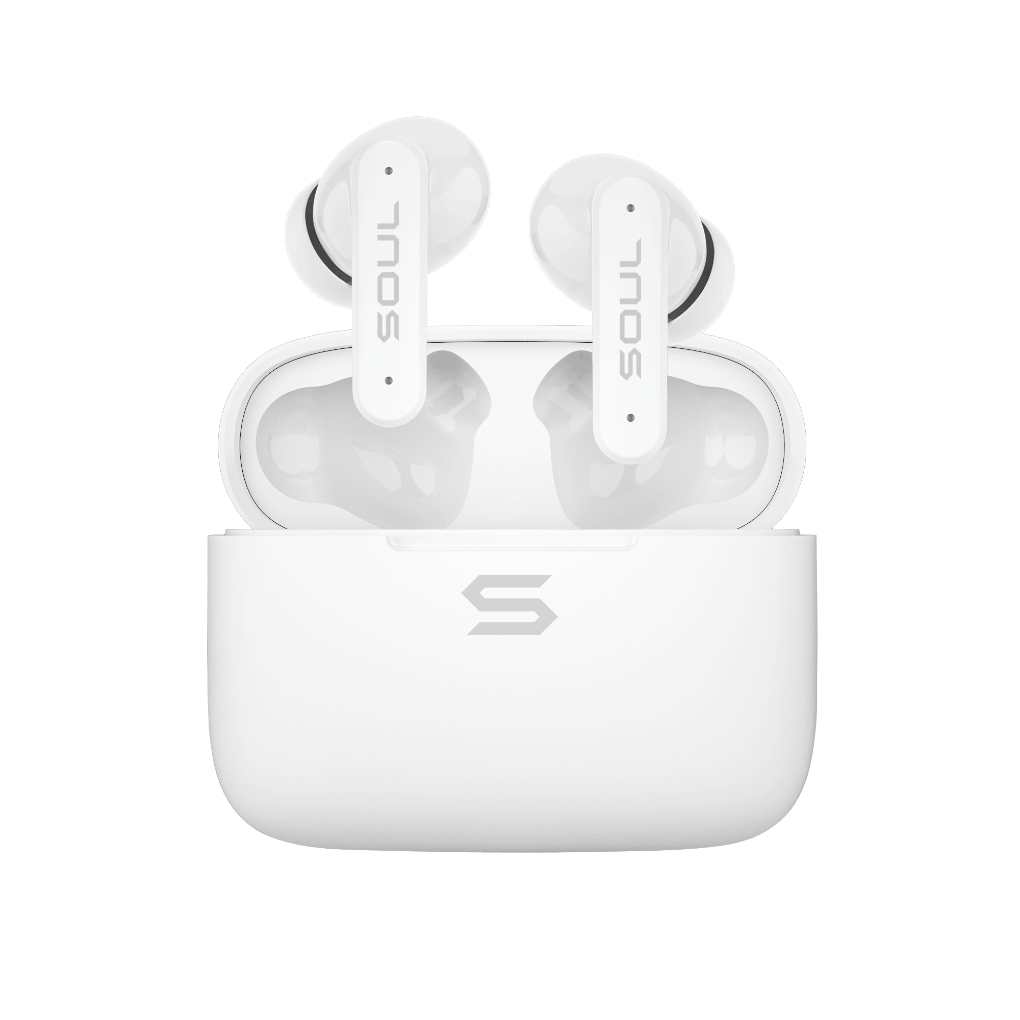 Soul S-live Premium Low Latency True Wireless Earbuds With Call Enhancement - White