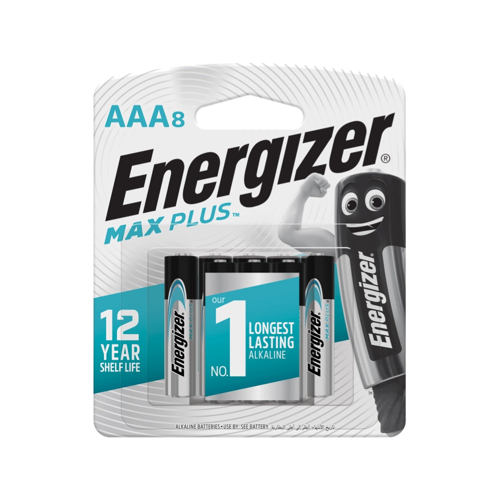 Energizer Max Plus Aaa 8s Ep92 Rp8 8pcs