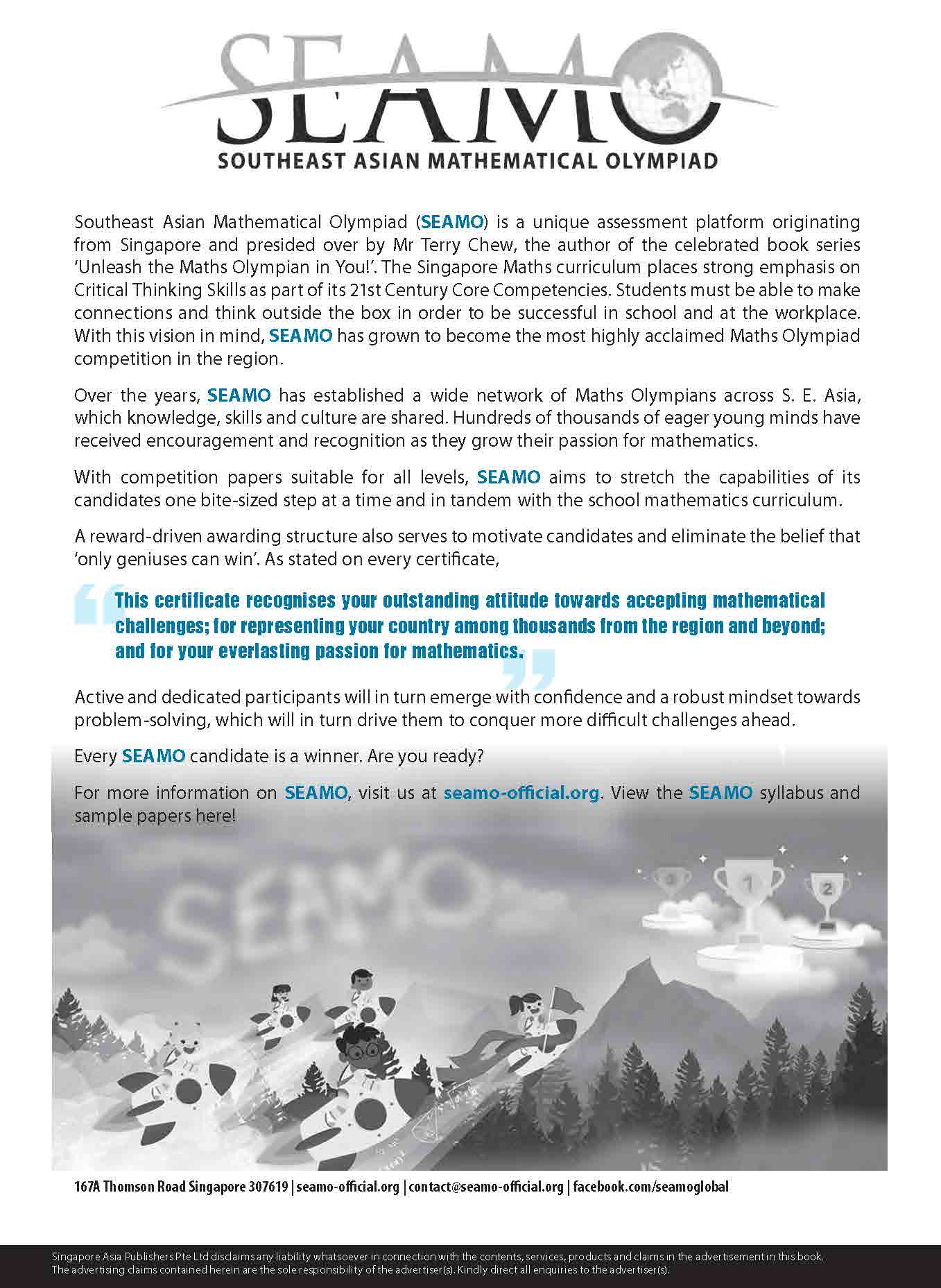 Maths Olympiad The Next Lap (Lower Secondary)