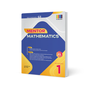 Secondary 1 Mentor Mathematics Secondary (G3) Book 1 - 4th Edition