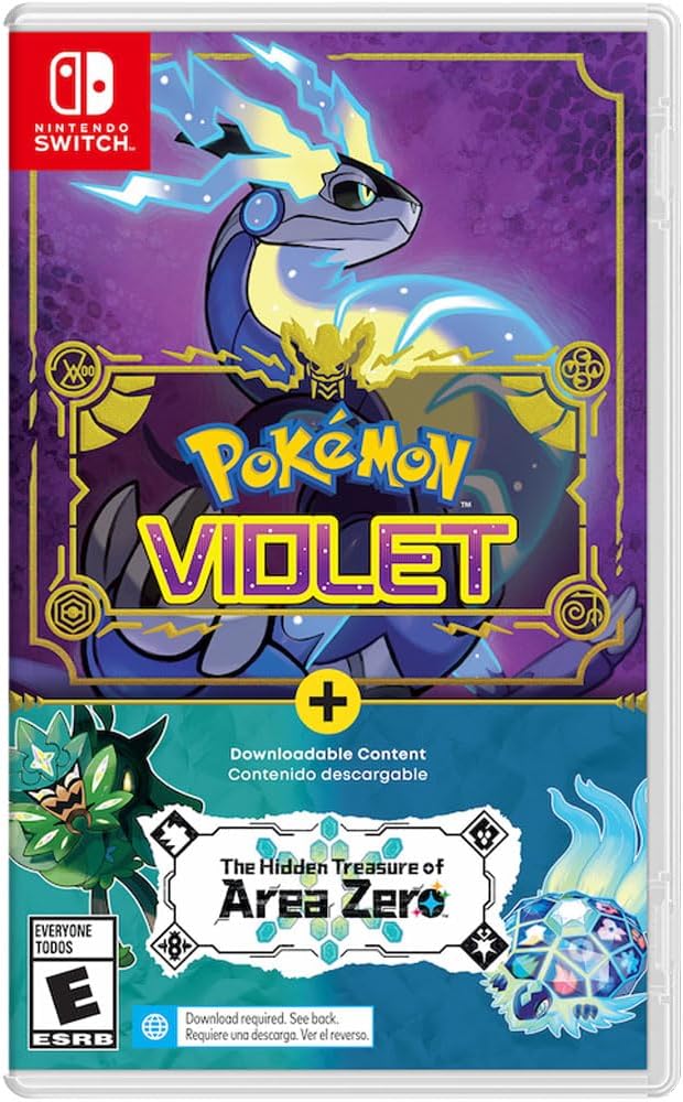 Pokemon Violet + The Hidden Treasure of Area Zero Bundle
