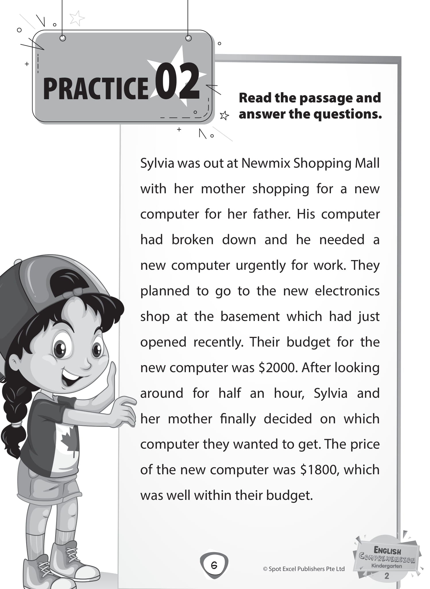 Kindergarten 2 - English Comprehension