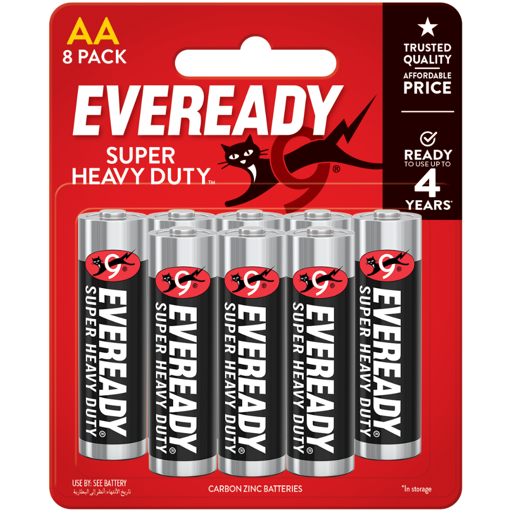 EVEREADY 1215 BP8 AA