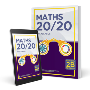 Maths 20/20 G1 Textbook 2B-Print & Digital Pack (4-year access)