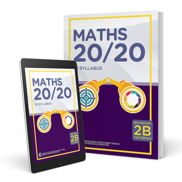 Maths 20/20 G1 Textbook 2B-Print & Digital Pack (4-year access)