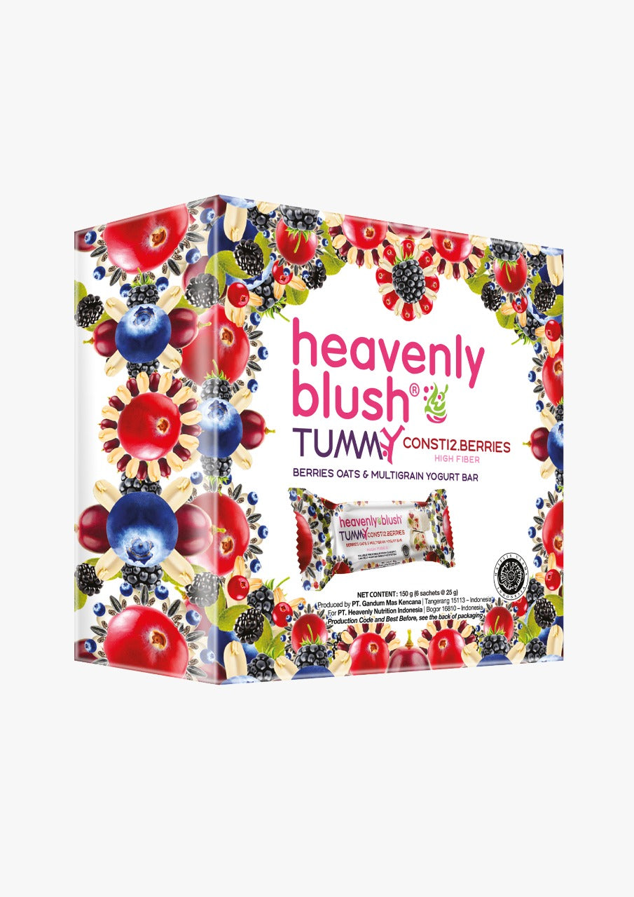 HB Tummy Yogurt Bar Oats & Multi Grains Berries 90g