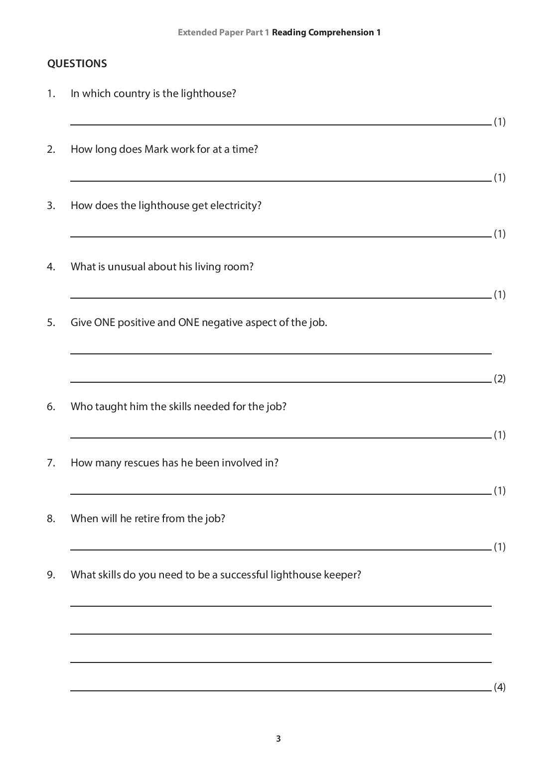 Cambridge IGCSE Guide English as a Second Language (Extended)
