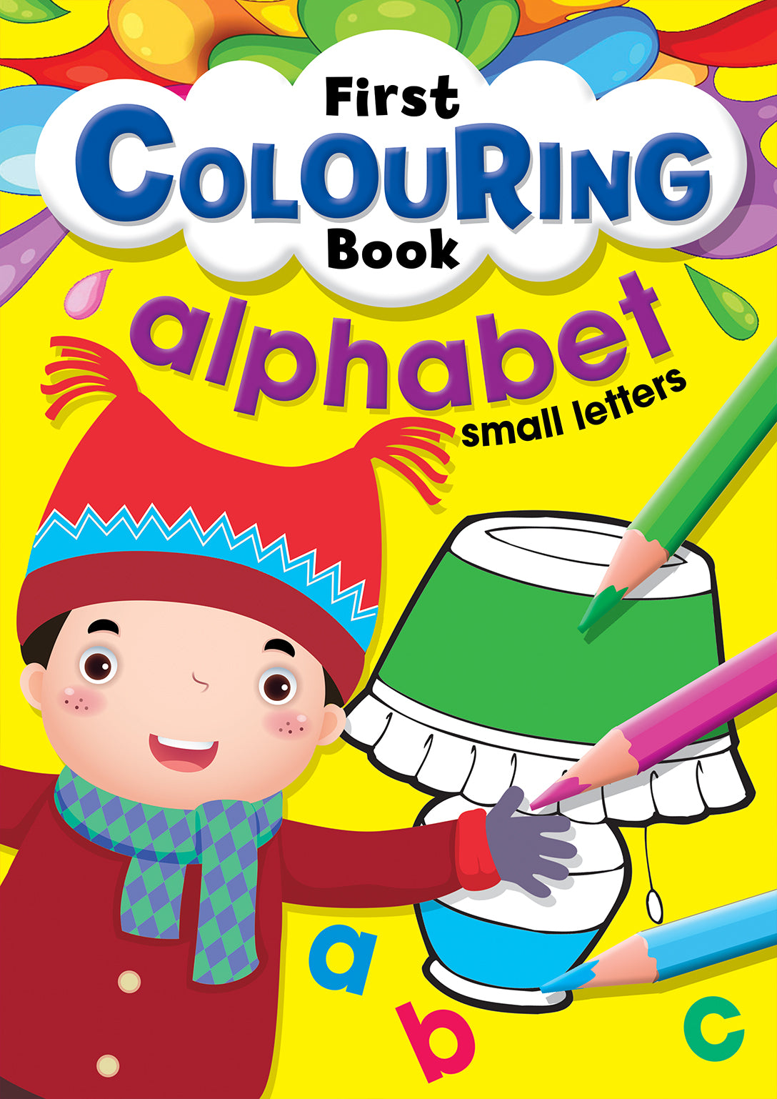 First Colouring: Alphabet Small