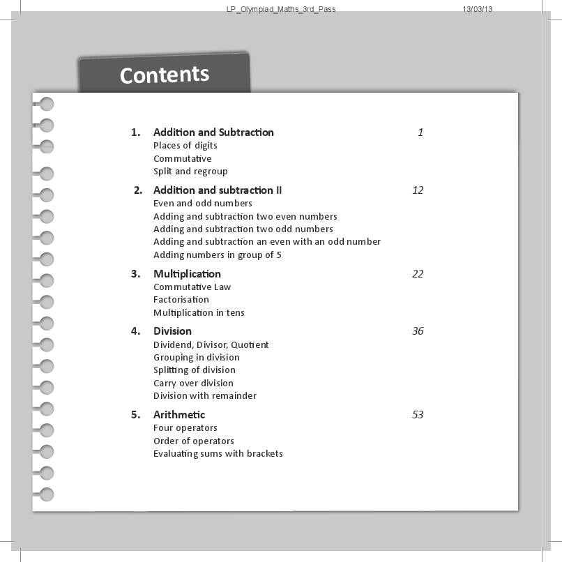 Primary 1 & 2 Maths Olympiad Training ( Elementary )