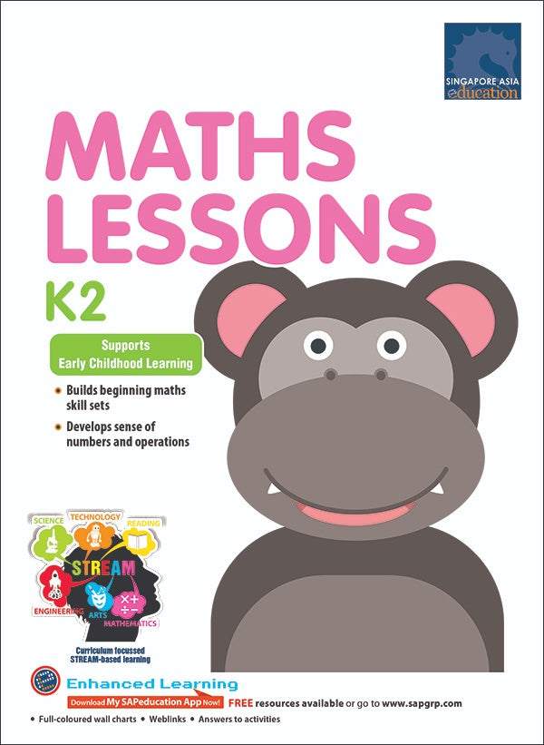 MATHS LESSONS Kindergarten 2 – Popular Book Company Pte Ltd