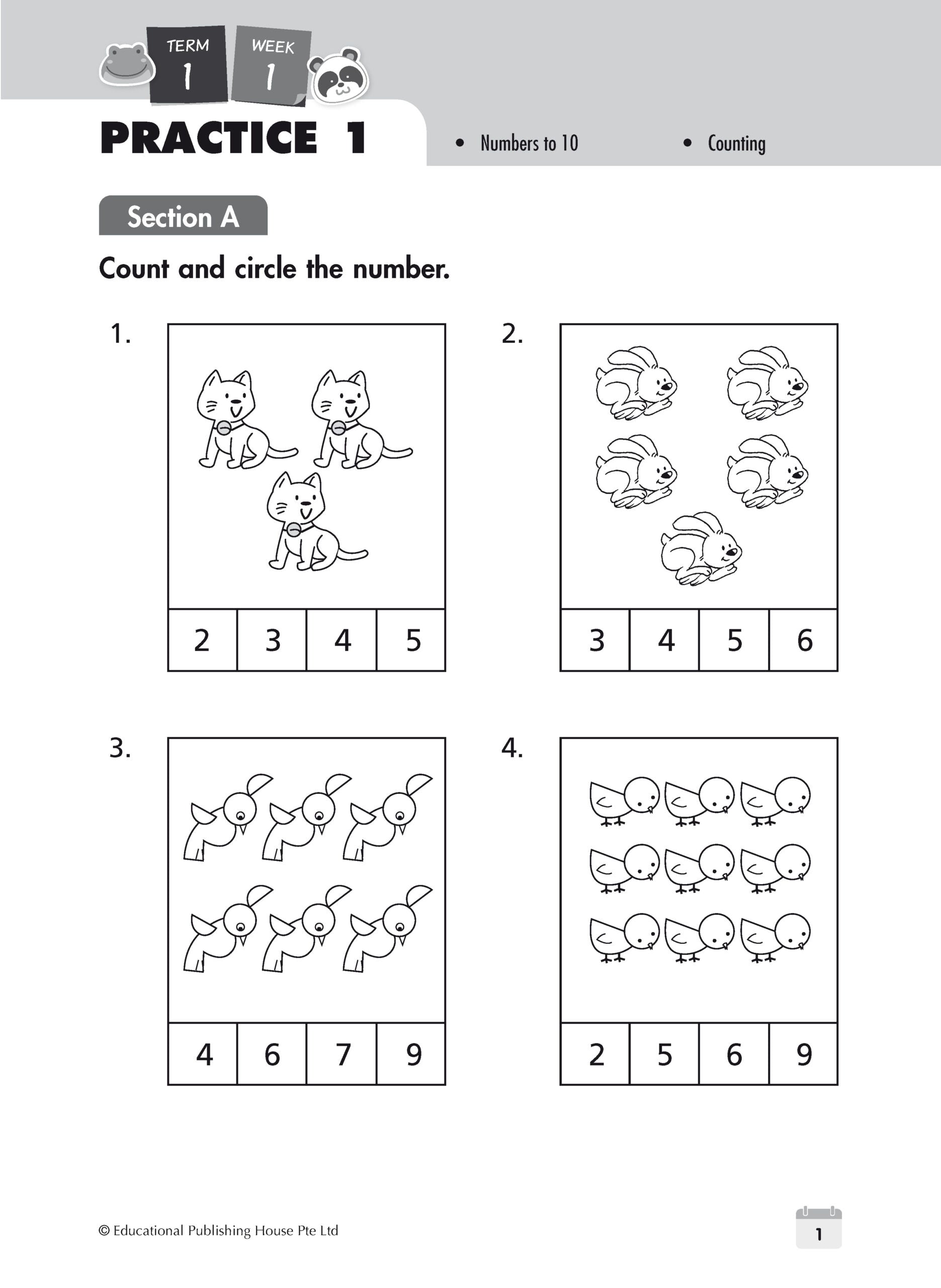 Primary 1 Maths Weekly Revision (4th Edition)