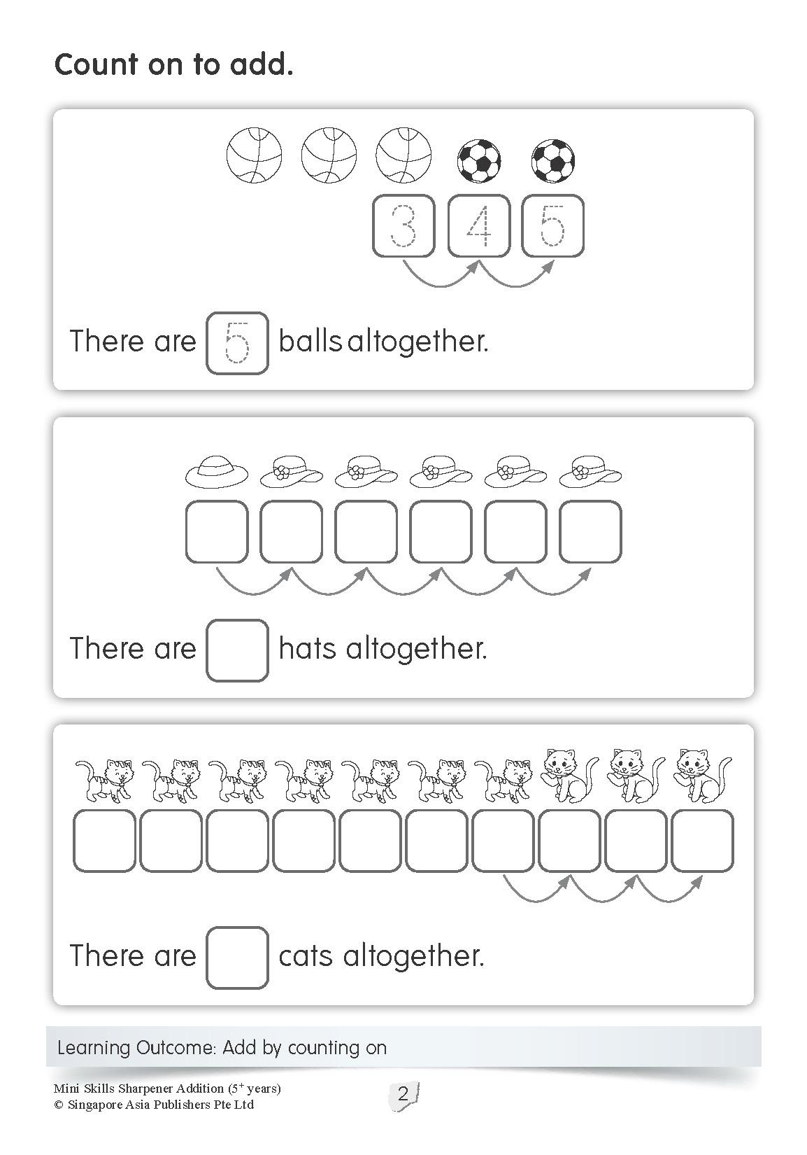 K1 - Mini Skills Sharpener ADDITION (5+ Years)