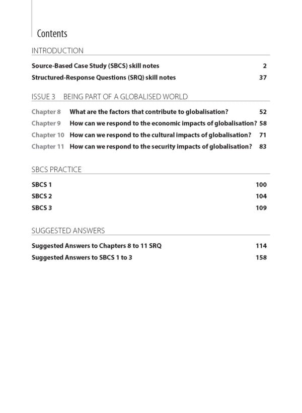 Social Studies SBCS & SRQ Guide Secondary 4