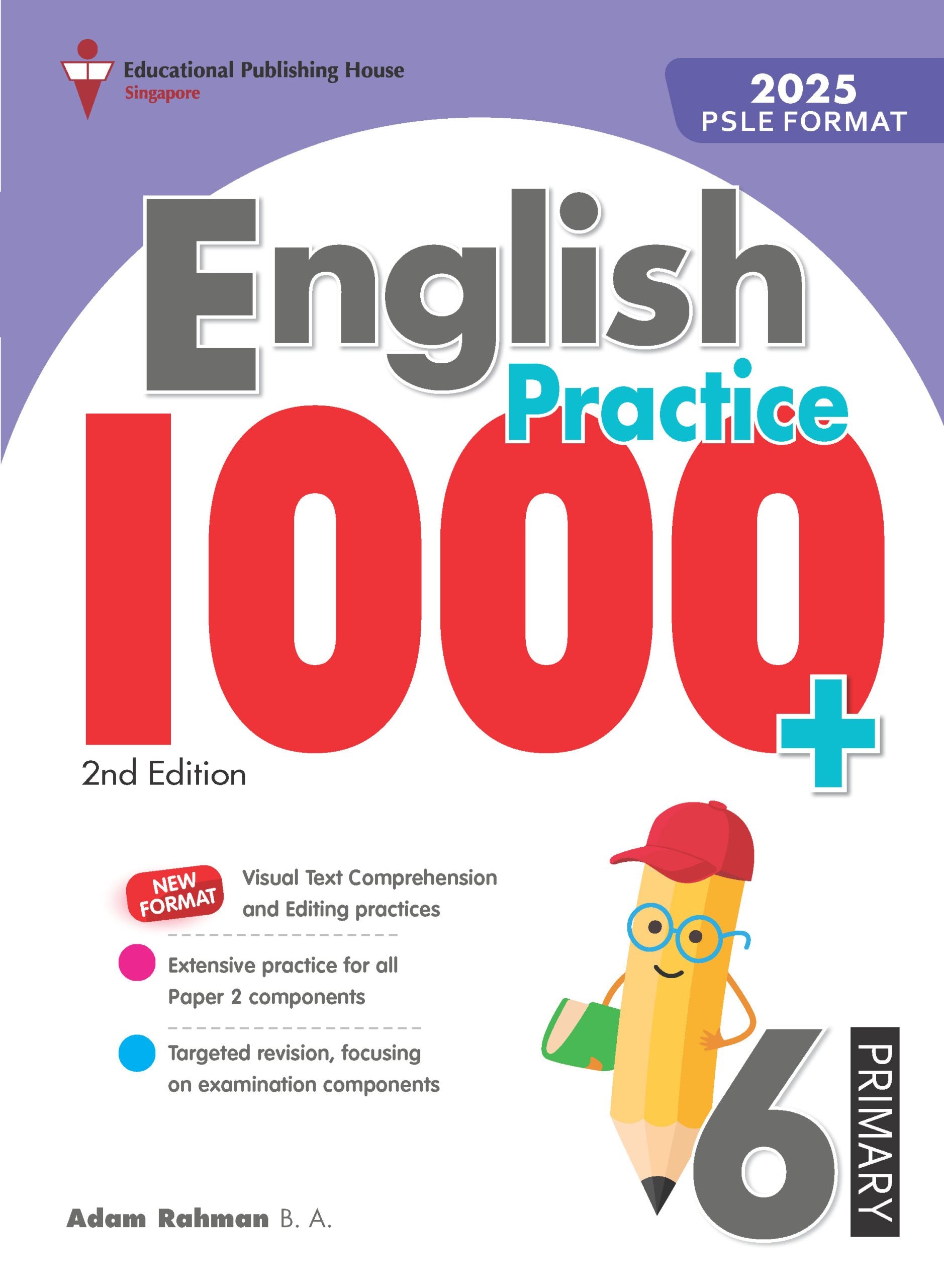 Primary 6 English Practice 1000+ (2nd Edition)