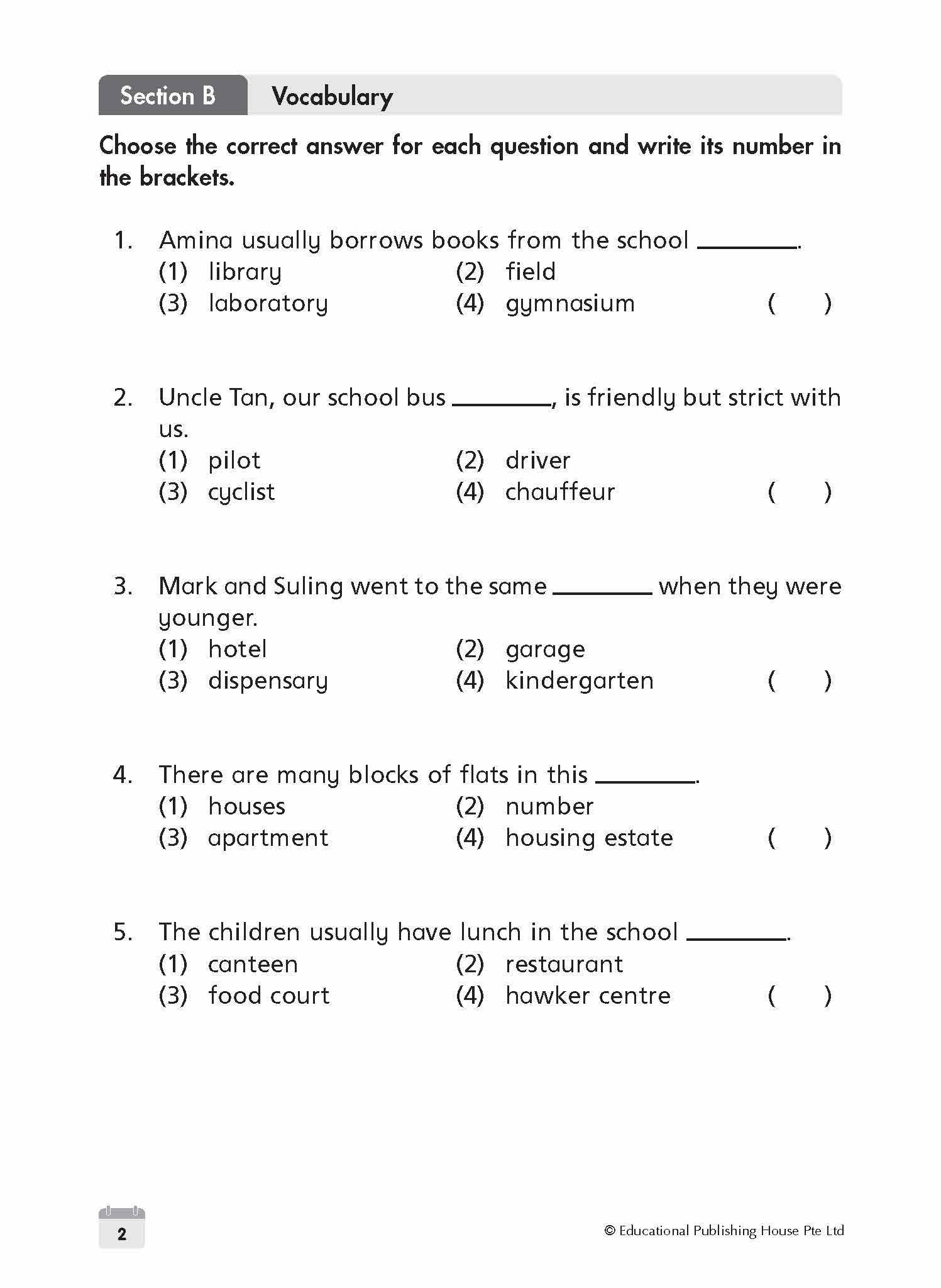 Primary 3 English Weekly Revision (4th Edition)
