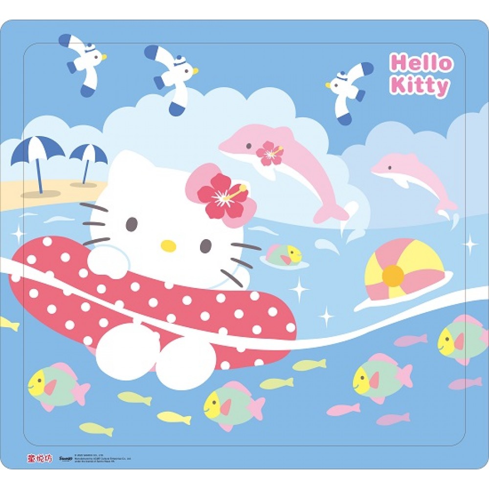 Hello Kitty 100片拼图:水上游乐园(DEC22)/(世一/童悦坊)