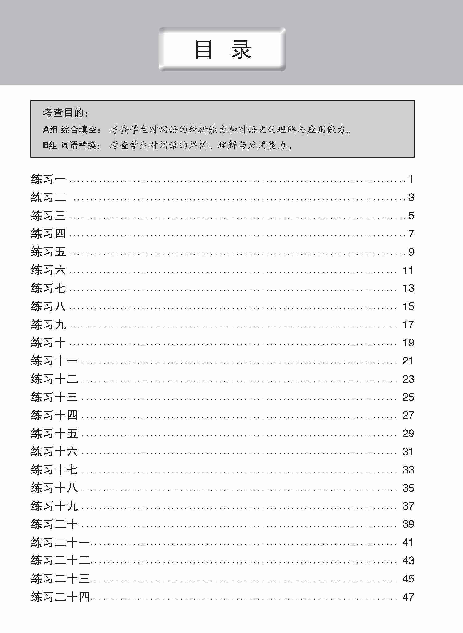 O-Level 华文语文应用 / Language And Usage Enrichment Exercises For O-Level Chinese