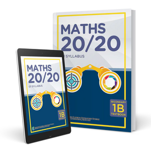 Maths 20/20 G1 Textbook 1B-Print & Digital Pack (4-year access)