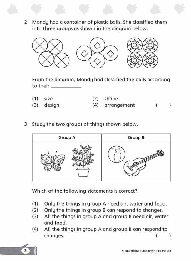Primary 3 Complete Science Topical Tests (2nd Edition)