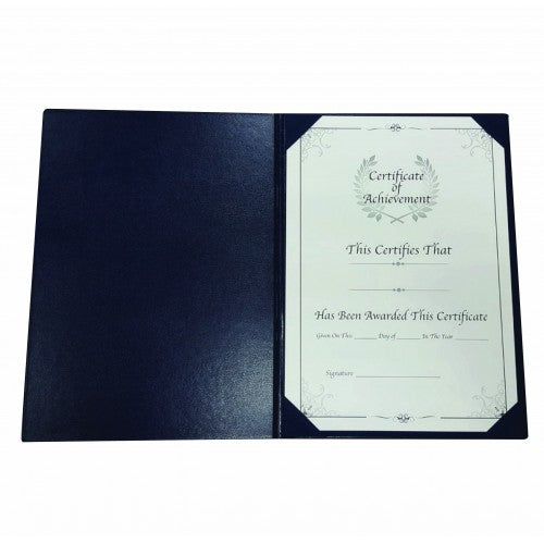 SEAKING A4 PVC CERTIFICATE HOLDER A4.300