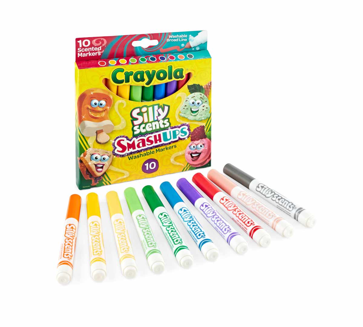 Crayola Wash Marker S/scents Bl 10col 588274