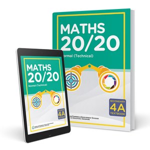 Maths 20/20 Normal (Technical) Textbook 4A-Print & Digital Pack (3-year access)