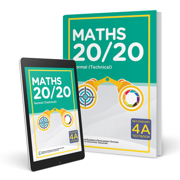 Maths 20/20 Normal (Technical) Textbook 4A-Print & Digital Pack (3-year access)
