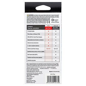 Texas Instrument BAII PLUS Financial Calculator