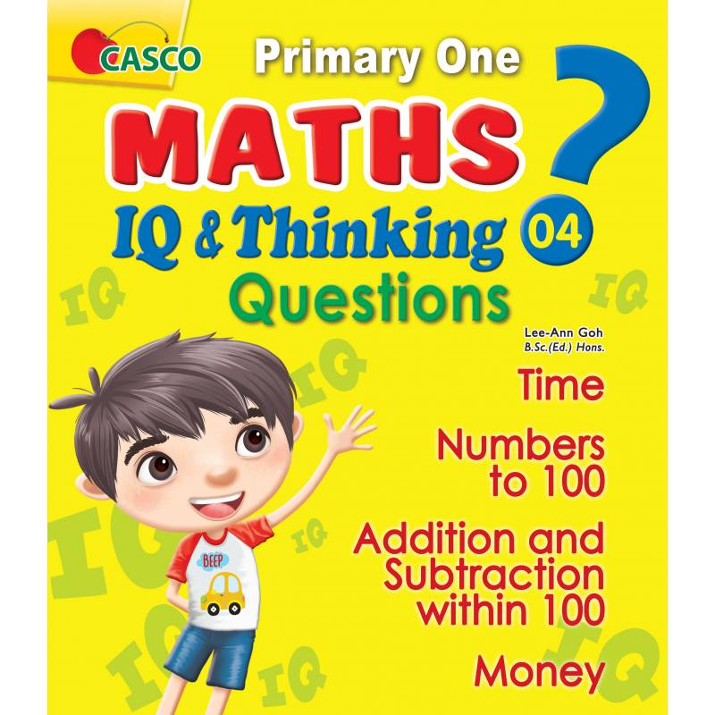 Primary 1 Maths IQ & Thinking Questions 04 – Popular Book Company Pte Ltd