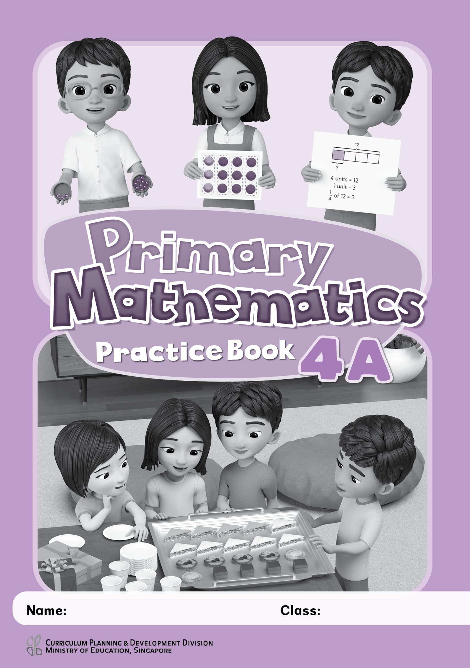 Primary Mathematics Practice Book 4A