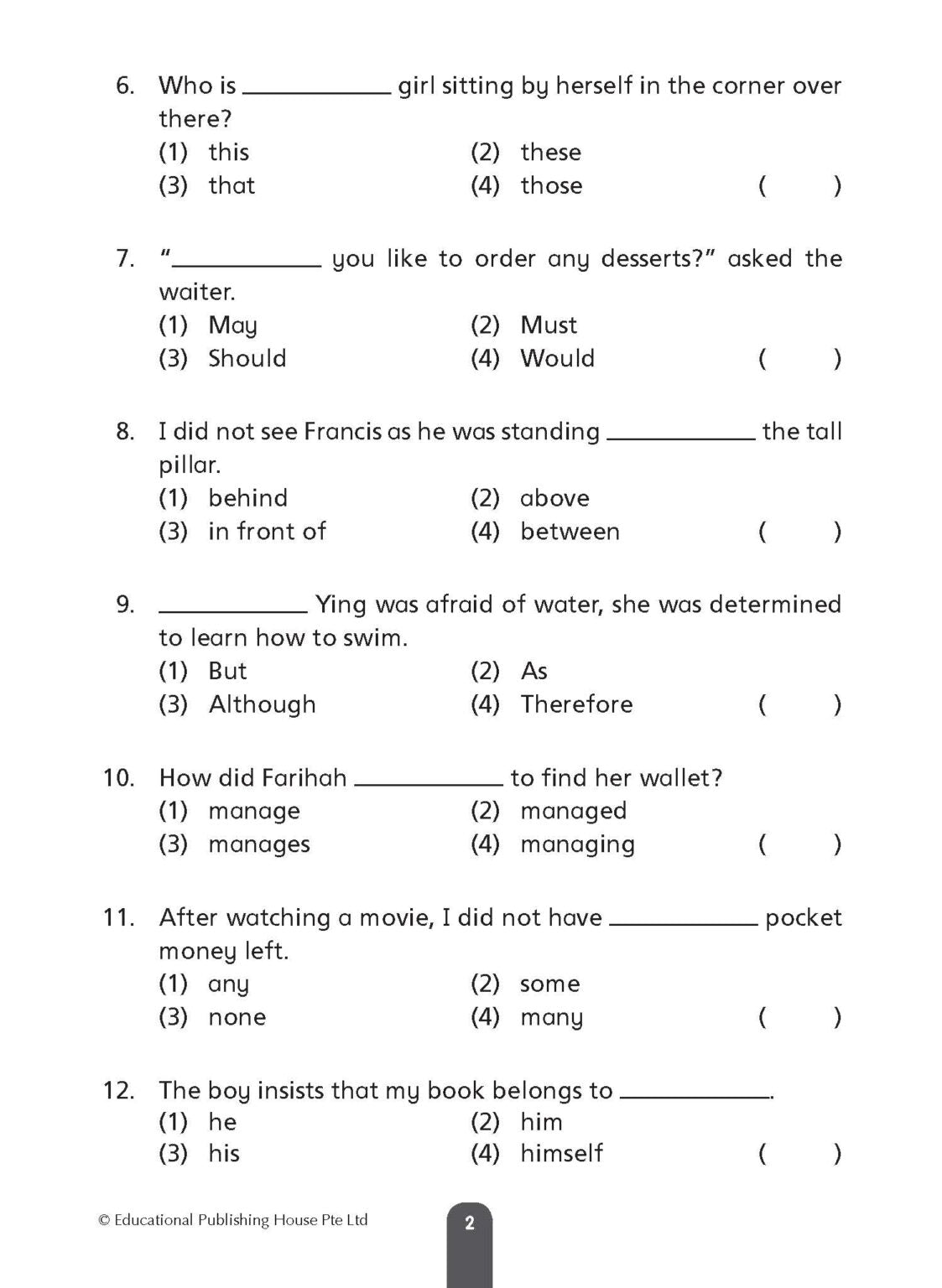 Primary 3 Daily Dose Of English