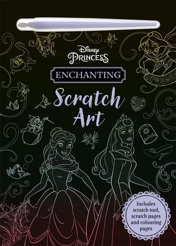 DISNEY PRINCESS ENCHANTING SCRATCH ART
