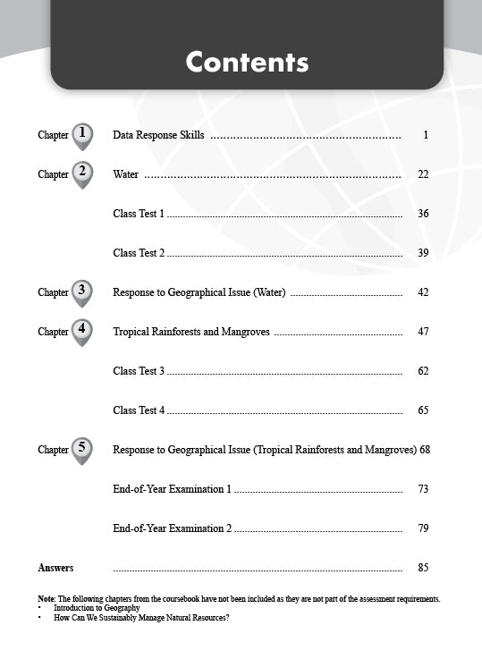 Secondary 1 Express/G3 & Secondary 1 Normal (Academic)/G2 Geography Fast Forward