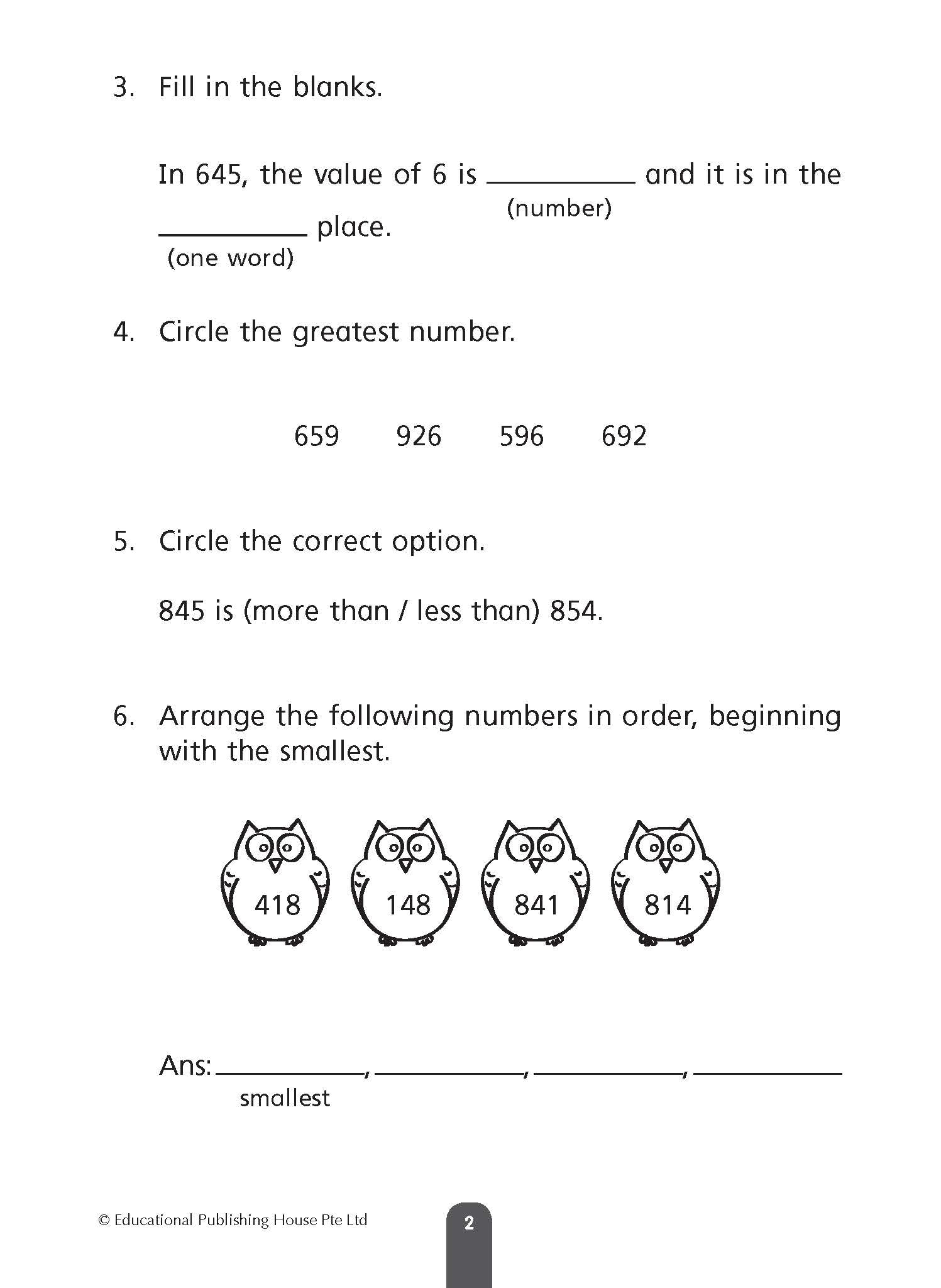 Primary 2 Daily Dose Of Maths (3rd Edition)
